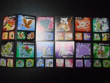 Pokemon Card Coris Promo Non Holo Sticker x4 Gyarados Tyranitar Ditto etc #3948