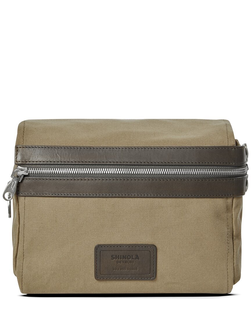 Комплект для путешествий Shinola Organized Mn из холста и кожи мужской коричневый Os 23890₽