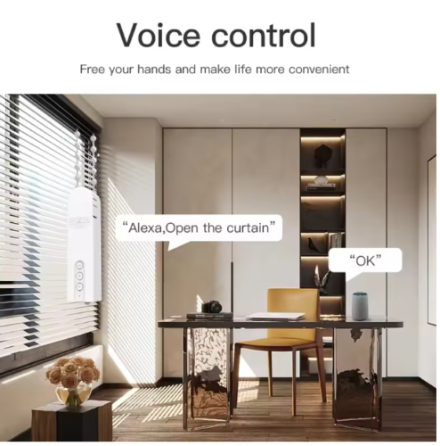 WiFi Smart Roller Shade Driver Electric Roller Blind Motor Works w/ Alexa Google - Picture 5 of 6