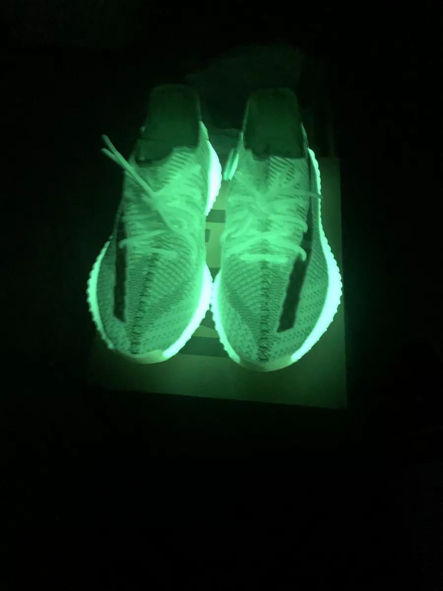 Adidas Yeezy Kids Boost 350 V2 GID Glow Shoes