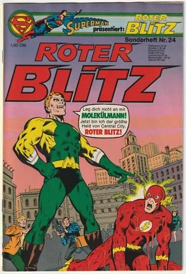 ✪ ROTER BLITZ SONDERHEFT #24 + Sammel-Ecke, Ehapa/DC 1978 COMICHEFT TOP Z1 - Bild 1 von 4