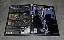 THE SHIELD SONY PLAYSTATION 2 PS2 w/CASE INSERT MANUAL GAME/CD CIB (2006) 🔥