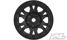 Pro-Line Racing Impulse 1.9" Black Plastic Internal Bead-Loc Wheels 2769-03