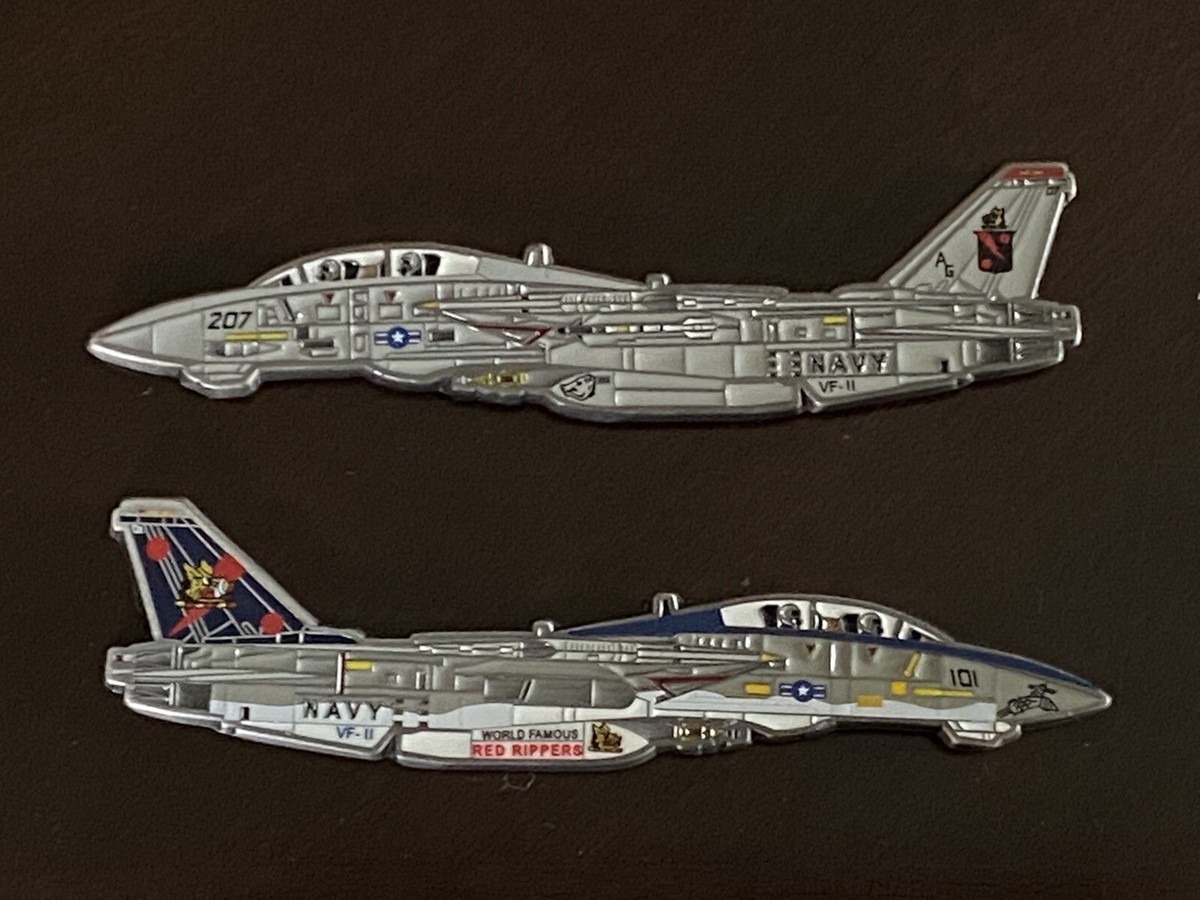 VF-11 Red Rippers F-14B Tomcat Challenge Coin | eBay