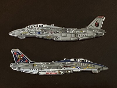 VF-11 Red Rippers F-14B Tomcat Challenge Coin