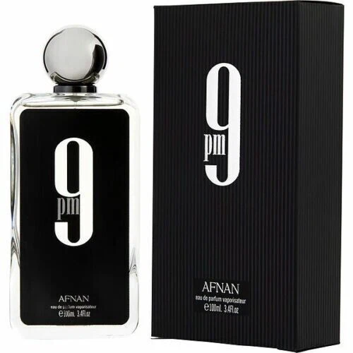 Afnan 9PM Eau De Parfum Spray For Men 3.4 Oz / 100 ml Brand New Item Sealed Box! - Picture 2 of 9