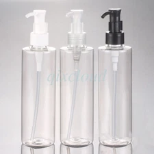 Wholesale 250ml Empty Plastic Lotion Pump Bottles shampoo Soap Gel Cleansing oil
