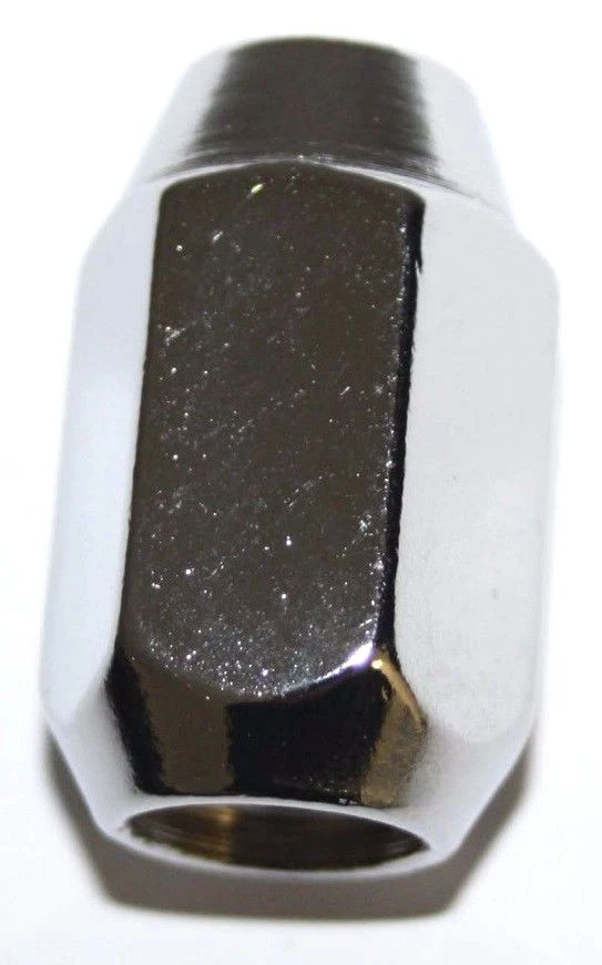 BMW e10 4x tuerca de rueda tuerca de sombrero para rueda de acero totalmente cromada 1502 1602 2002 ti tii Foto 2 de 2