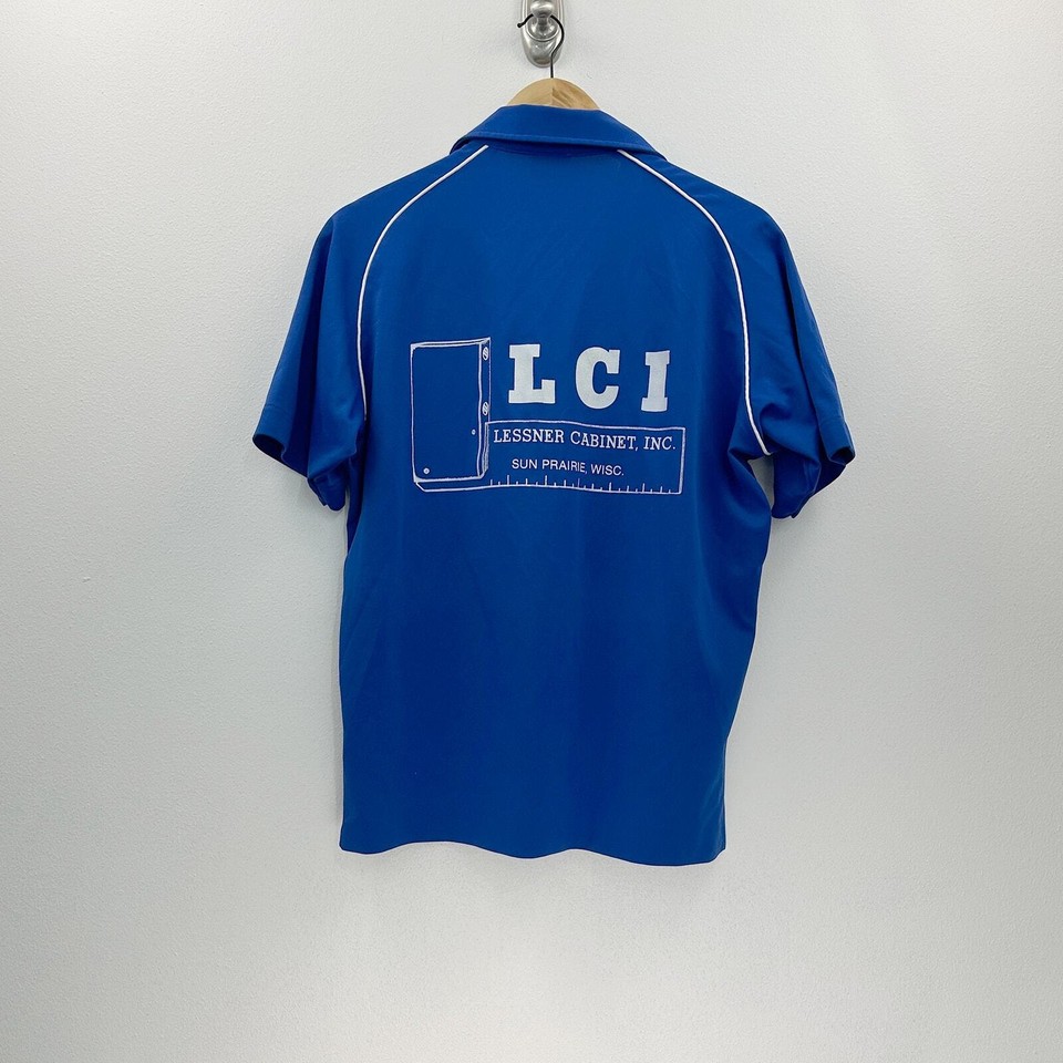 Vintage 70s Bowling Shirt with Chain Stitched Name USA Large eBay