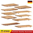 vidaXL Tischplatte Massivholzplatte Akazie Natur Baumkante mehrere Auswahl DE
