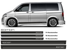Seitenstreifen Aufkleber Set EDITION passend für VW T6, T6.1, T5, T4 #T5-E01