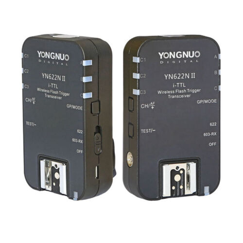 YONGNUO YN622N II 2.4G i-TTL Wireless Flash Trigger Transceiver for Nikon Camera - Afbeelding 1 van 7