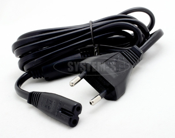 Euro Netzkabel Netz Kabel Stromkabel 230V Eurostecker-image