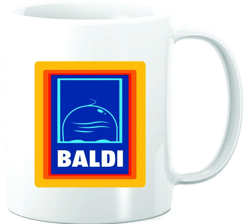 BERRY PRINTS Baldi Mug Funny Novelty 11oz Mug Fathers Day Mug Dad Gift Mug