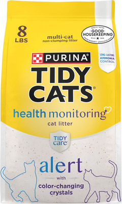 Purina  Tidy Care Alert Cat Health Monitoring Non Clumping Cat Litter with Silic