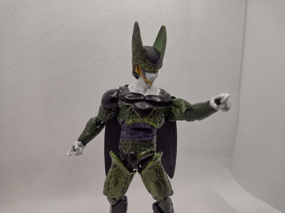 Figura de acción personalizada Cell DBZ Dragon Ball Z escala Universo Marvel 3,75" 1:18 Foto 4 de 4