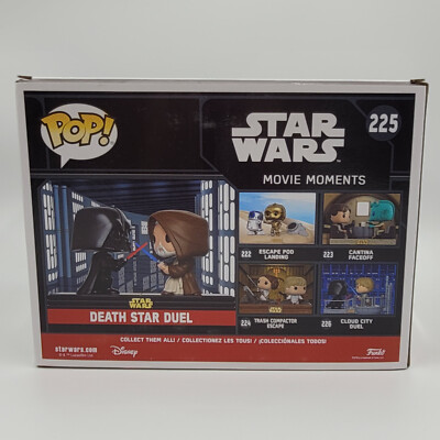Star Wars Pop Vinyl 225 Death Star Duel (Movie Moments) | eBay