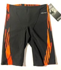 New DOLFIN Men Performance Pro Swim suit Jammer Blk LTF Swimwear sz 32 Dolphin 2