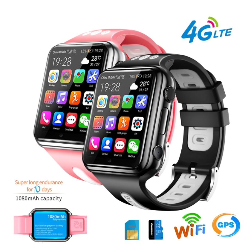 Smart Watch Tracker Heart Rate 4G For Android IOS Men Women Sport