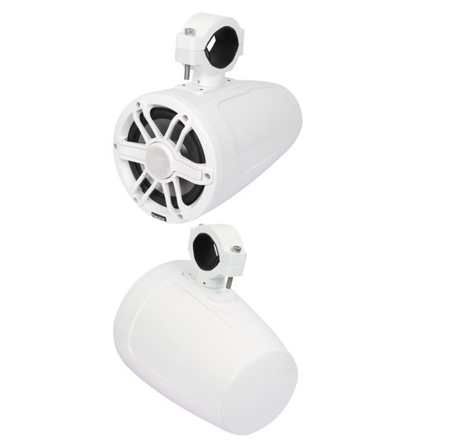 6-1/2" 2-Way Marine Boat Speakers 50-20,000 Hz 12V DC RGB LED Lighting 150Watt - Picture 7 of 13