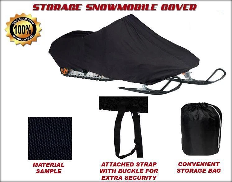Snowmobile Storage Cover Compatible with Arctic Cat Cheetah 440 1994 - Image 2 of 4
