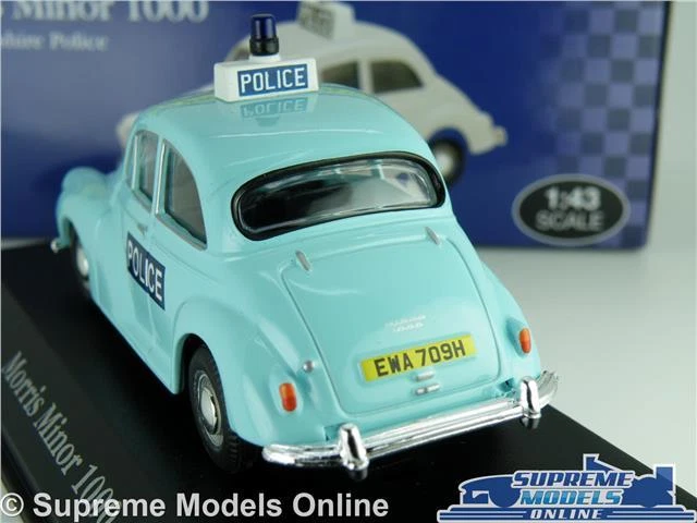 MORRIS MINOR MODEL CAR POLICE YORKSHIRE 1:43 SCALE CORGI VANGUARDS ATLAS K8 - Image 3 of 4