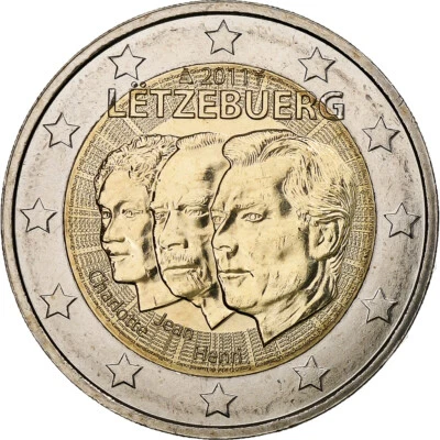 [#375968] Luxembourg, Henri, 2 Euro, 2011, Utrecht, Bimétallique, SPL, KM:116 - Photo 1/2