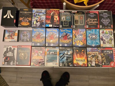 RESTPOSTEN GROSSHANDEL AUTO BOOT 23 PC SPIEL Sim City Unreal Baldur NeverWinter Fallout