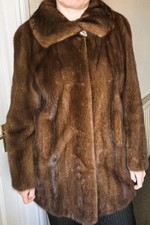 High Quality Natural Mink Fur Coat 