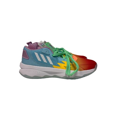 damian lillard rainbow shoes