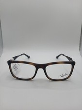 Ray-Ban Optics RB7029-5200 Men's Matte Havana Full Rim Square Eyeglasses Frame