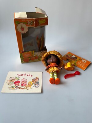 Vintage Strawberry Shortcake Orangenblüte mit Marmelade Haustier