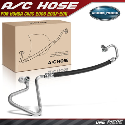 A/C Refrigerant Discharge Hose for Honda Civic 2006-2011 SOHC L4 1.3L 1.8L LDA2
