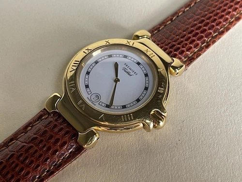 *Rare* Tabbah Premiere Gold Plated 33mm White Dial Ladies Quartz Watch