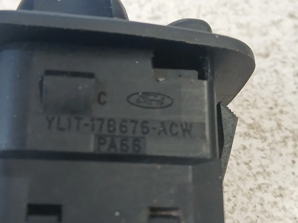 97-05 Interruptor de espejo retrovisor eléctrico puerta conductor Ford Expedition OEM Foto 4 de 4