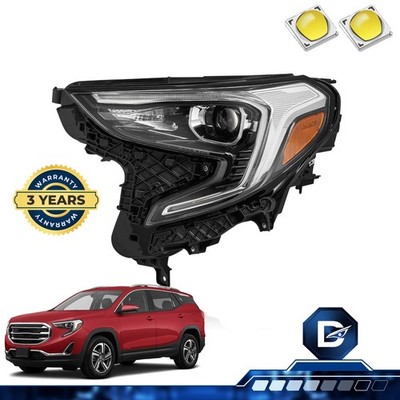 For GMC Terrain Xenon 2018-2021 HID Headlight Assembly Headlamp Driver Left Side