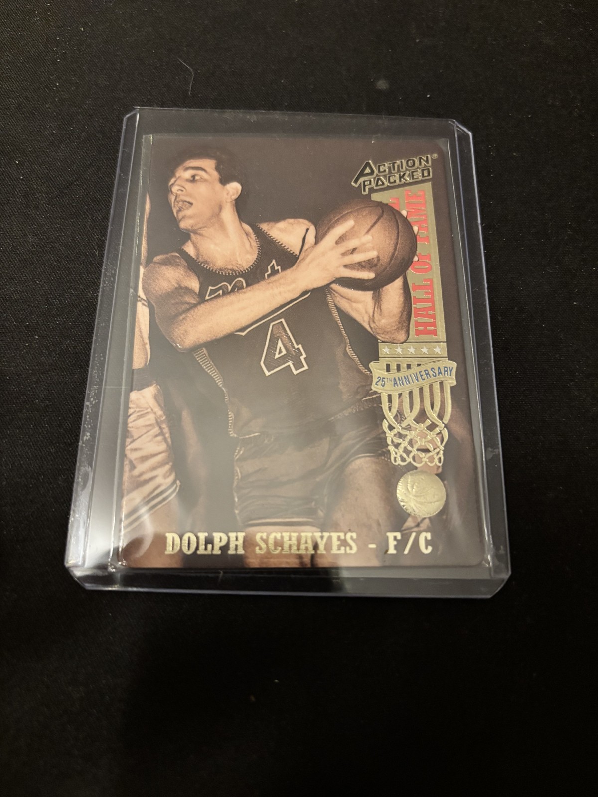 1993 Action Packed Hall of Fame - Dolph Schayes #32