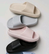 Summer Slides slip on sliders beach footwear wide comfy cushioned lightweight