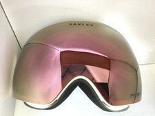 OAKLEY FLIGHT DECK M SNOW GOGGLES - WHITE HAZE - PRIZM ROSE GOLD IRIDIUM S3