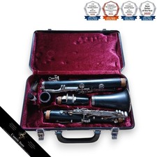 Jupiter Clarinet with Silver Plated Keys Hard Case Boehm System