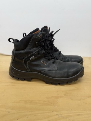 ECCO Track 25 Versatile Black GoreTex Mid Hiking Boot Mens Size EU 43 US 9-9.5