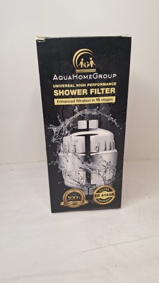 Aqua Home Group Universal High Performance Shower Filter 15 Stages