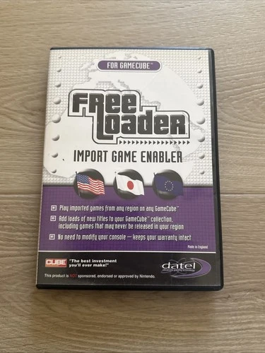 GameCube FREELOADER ORIGINAL VERSION Play Import Games CIB Complete In Box
