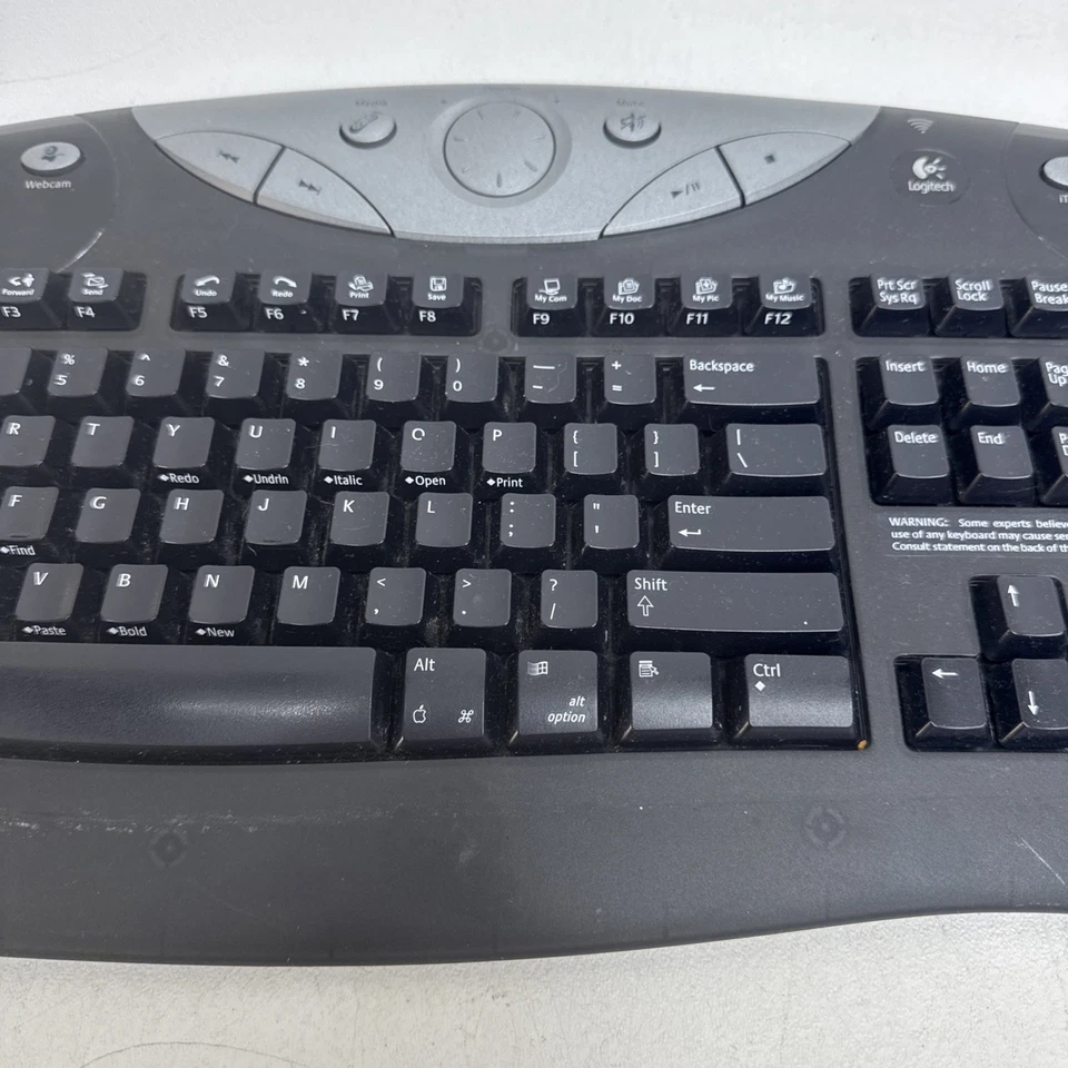 Logitech Wireless Keyboard Cordless Y-RJ20 Black (Keyboard Only) - Image 4 of 4