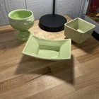 Vintage McCoy Pottery  Lot of 3 – Green