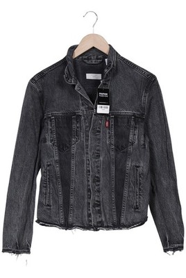 Levis Jacke Damen Anorak Jacket Kurzmantel Gr. S Baumwolle Grau #ctz77zx