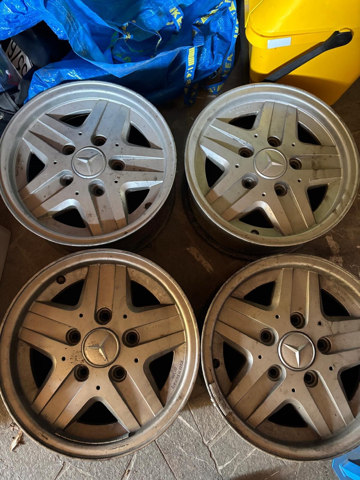 Mercedes 4 Cerchi Classe G 15" usati
