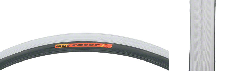 Primo 26x1 Clincher Wire Gray Wheelchair Tire - Durable Smooth Tread for Daily 9590₽