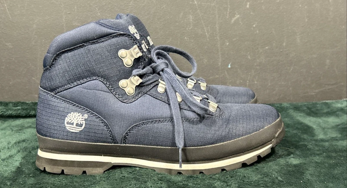 Blue Timberland Euro Hiker Boots for Men for sale - eBay display picture 3