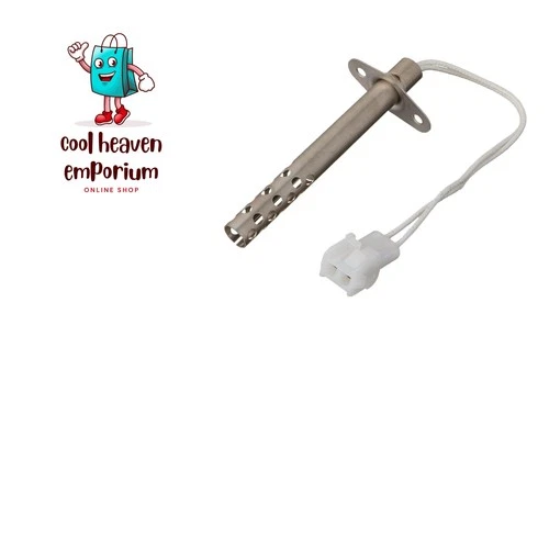 Emerson 120V Hot Surface Ignitor - Durable Silicon Carbide, 6.125" Lead Length